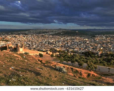 Fes City View, Morocco
