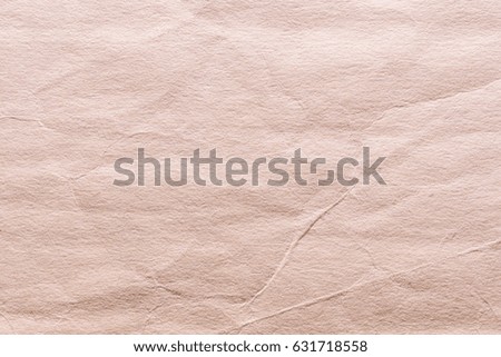Texture of old shabby and crumpled paper area, vintage style, abstract close-up background