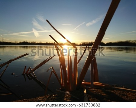 Anther day anther sunset Royalty-Free Stock Photo #631730882