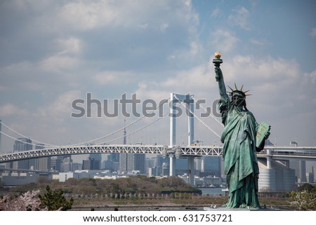 Statue of Liberty model, Japan