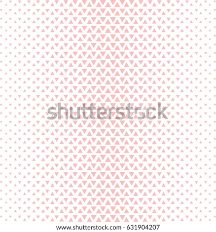 Vector beige triangle pattern. Geometric background