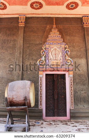 Thai-style doors. Another unique part of Thailand