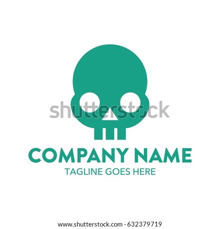 Unique Skull Logo