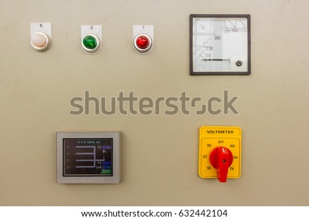Electrical control cabinet that use in factory for electrical high voltage controller to the machine