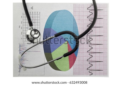 Financial health background graphic 