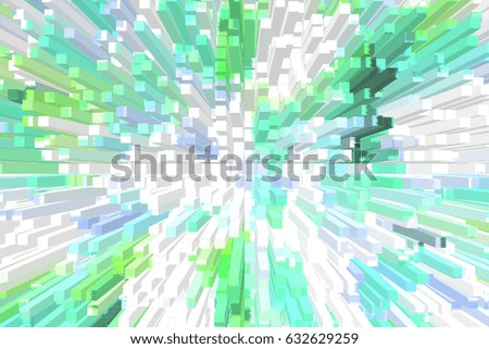 modern 3d colorful square background