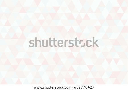 Abstract retro pattern of geometric shapes. Colorful gradient mosaic backdrop. Geometric hipster triangular background, vector Royalty-Free Stock Photo #632770427
