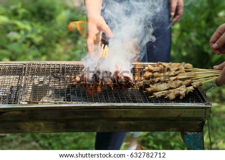 outdoor barbecue