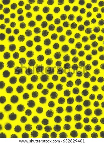 colorful spotted poster background.