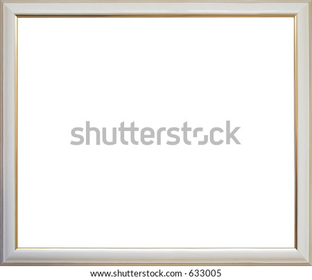 white gold frame
