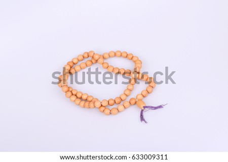 Wooden rosary