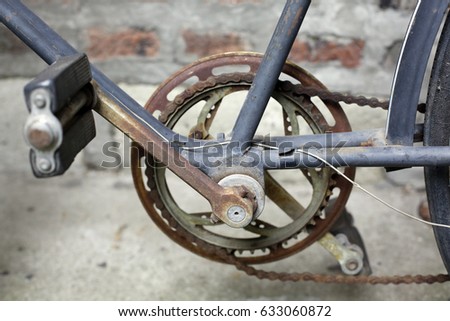 old pedal bike