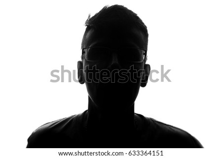 male person silhouette
 Royalty-Free Stock Photo #633364151