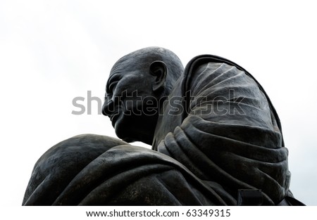 Close up of Luang Poo Tuad, Big Buddha In Thailand