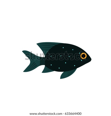 Illustration of Fish isolated on white background