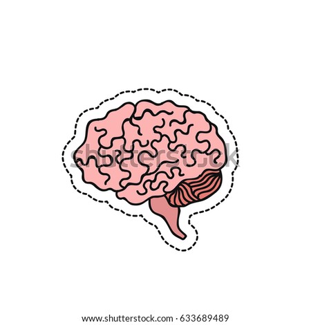 brain doodle icon