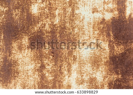 Worn rusty metal texture background. old rusted tin background and texture.
