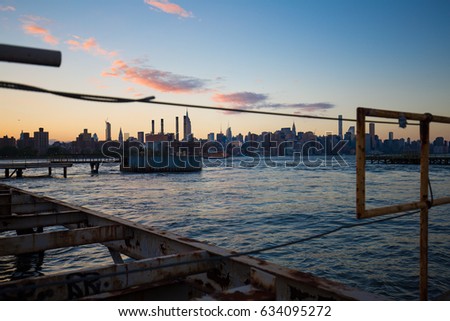 Abandoned Dock In Brooklyn New York