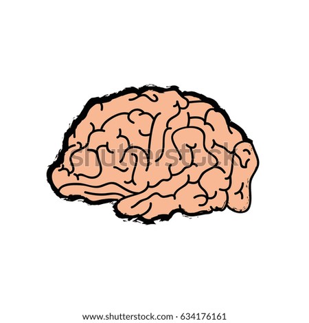 Human brain symbol
