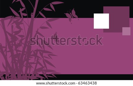bamboo background in vector format very easy to edit