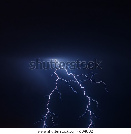 Lightning from above