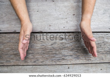 Man hand texture