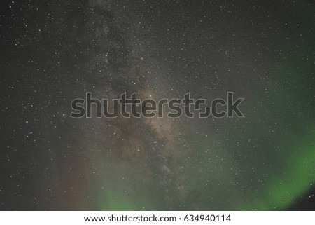 milkyway captured with kit lens 