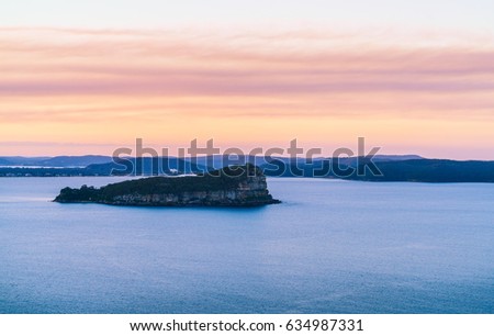 Incredible views from West Head lookout, one of Sydney's best in Ku-ring-gai Chase National Park. Sydney, Australia. Royalty-Free Stock Photo #634987331