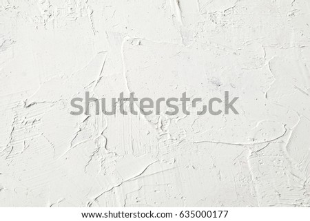 White painted texture with brush and palette knife strokes for interesting and modern backgrounds. Suitable for web designs and wallpapers.
