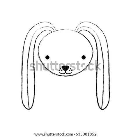 cute rabbit tender character