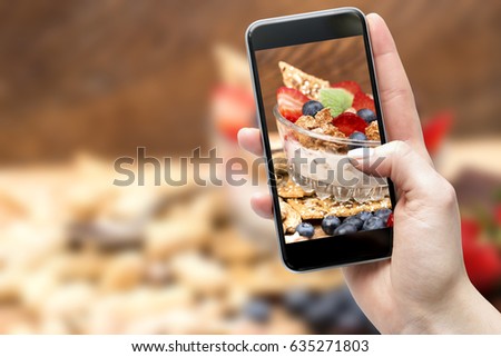 Dessert photography with a smartphone