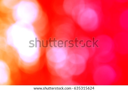 orange and red light bokeh pattren texture background