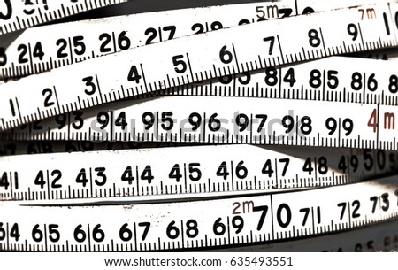 Background of numbers. from zero to nine. Background with numbers. Numbers texture. measuring tape. meter belt