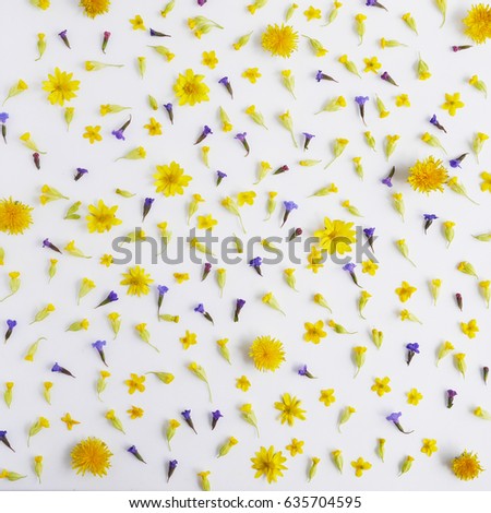 Floral pattern abstract background. 
