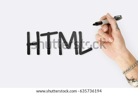 HTML Website Design Coding Program Content Graphic Word