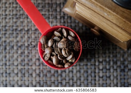 A coffee seed, commonly called coffee bean, is a seed of the coffee plant, and is the source for coffee. It is the pit inside the red or purple fruit often referred to as a cherry. 