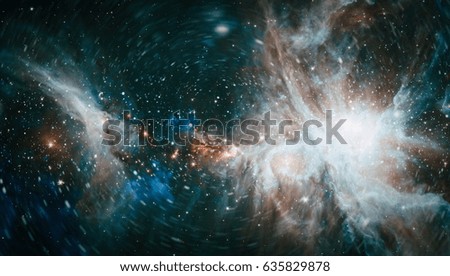 deep space many light years far from the Earth. Elements of this image furnished by NASA