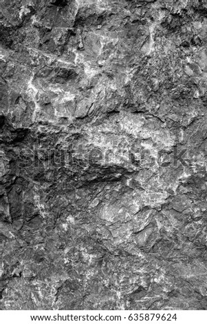 Grunge Black wall stone background textures 