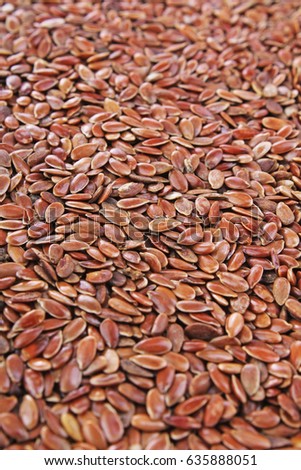 Linseed flax seed