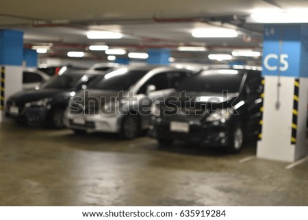 car park blur texture background