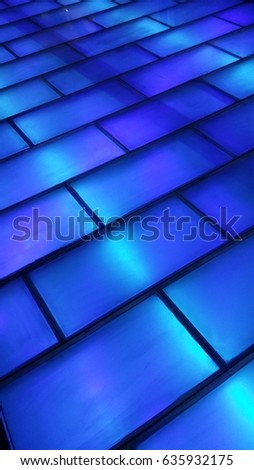 abstract background with blue light