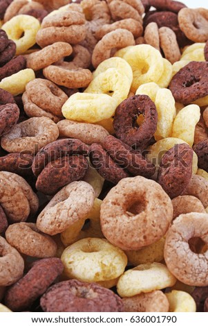 Cereals as background