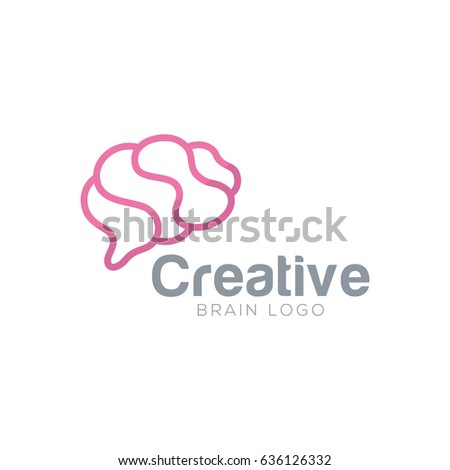 Creative brain logo