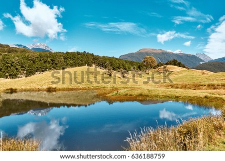 Glenorchy Countryside landscapes, New Zealand