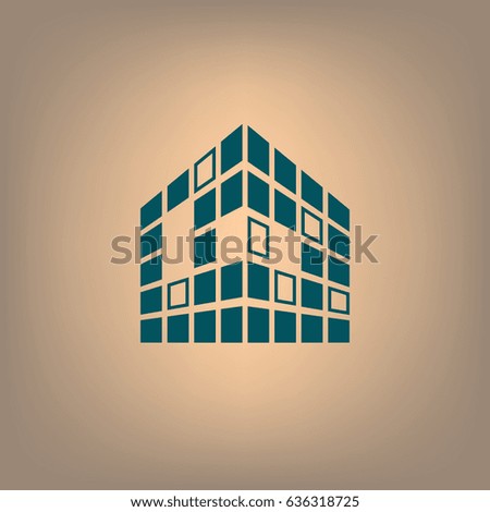 Buildings icon for company