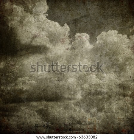 grunge cloudy sky, perfect halloween background
