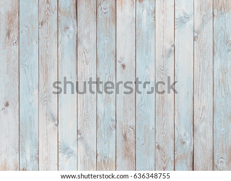 pale blue wood planks texture or background