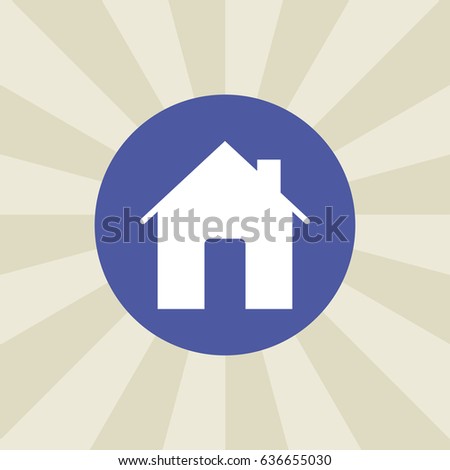 house icon. sign design. background