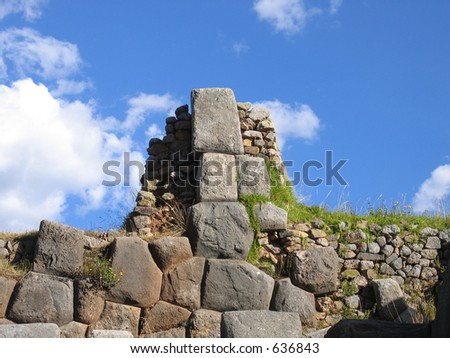 Inca Ruins - Saqsaywaman, Peru