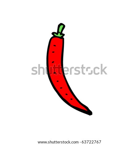 red hot chili cartoon